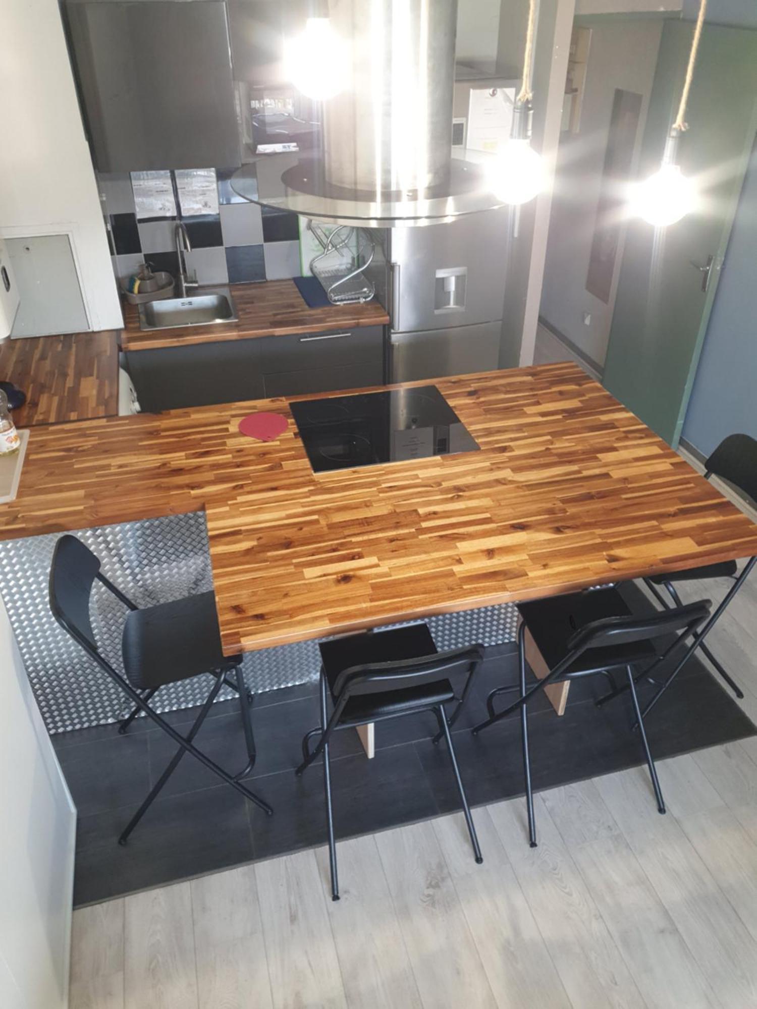 Appartement studio meublé avec balcon à Arcueil Extérieur photo
