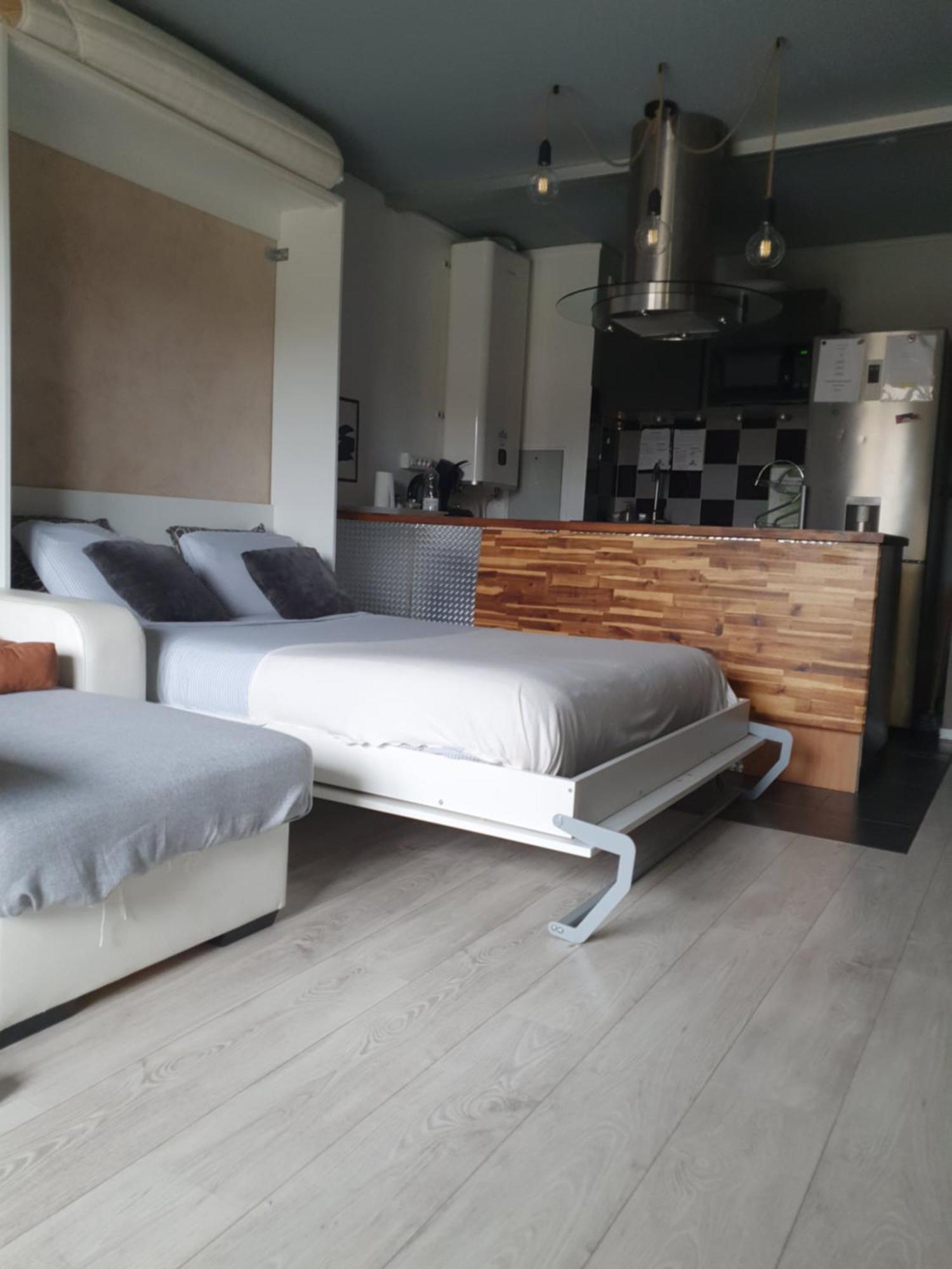 Appartement studio meublé avec balcon à Arcueil Extérieur photo