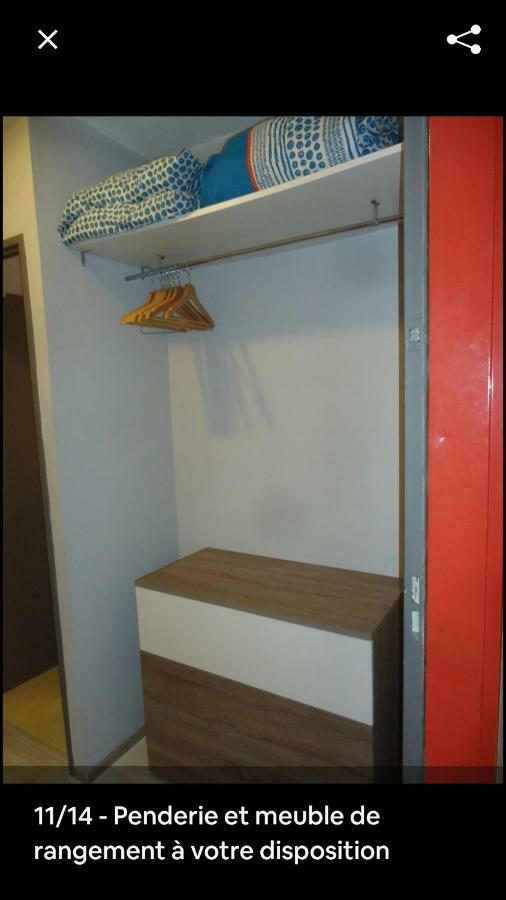 Appartement studio meublé avec balcon à Arcueil Extérieur photo